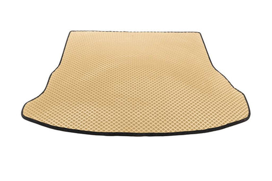 Trunk mat (EVA, Beige) for Kia Sportage 2004-2010 - Reelken Auto