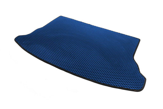 Trunk mat (EVA, Blue) for Kia Sportage 2004-2010 - Reelken Auto