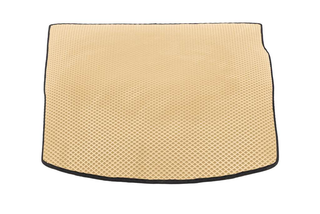 Trunk mat (EVA, Beige) SW for Renault Megane III 2009-2016 - Reelken Auto