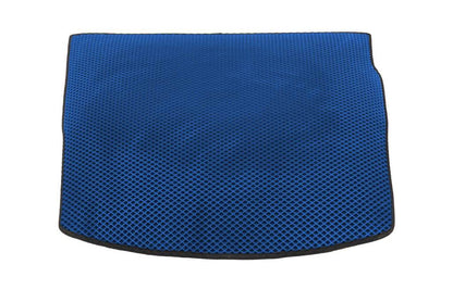 Trunk mat (EVA, Blue) SW for Renault Megane III 2009-2016 - Reelken Auto