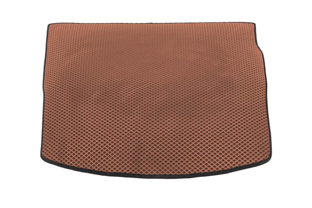 Trunk mat (EVA, Brown) SW for Renault Megane III 2009-2016 - Reelken Auto