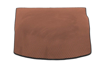 Trunk mat (EVA, Brown) SW for Renault Megane III 2009-2016 - Reelken Auto