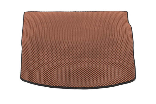 Trunk mat (EVA, Brown) SW for Renault Megane III 2009-2016 - Reelken Auto