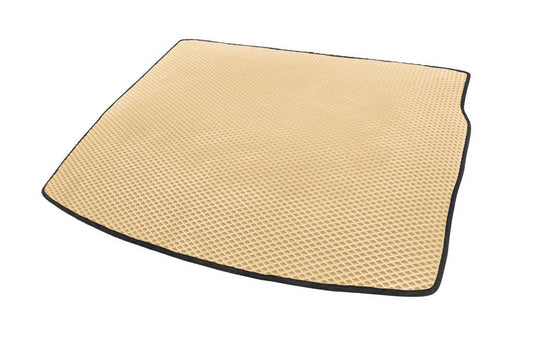 Trunk mat (EVA, Beige) SW for Renault Megane III 2009-2016 - Reelken Auto