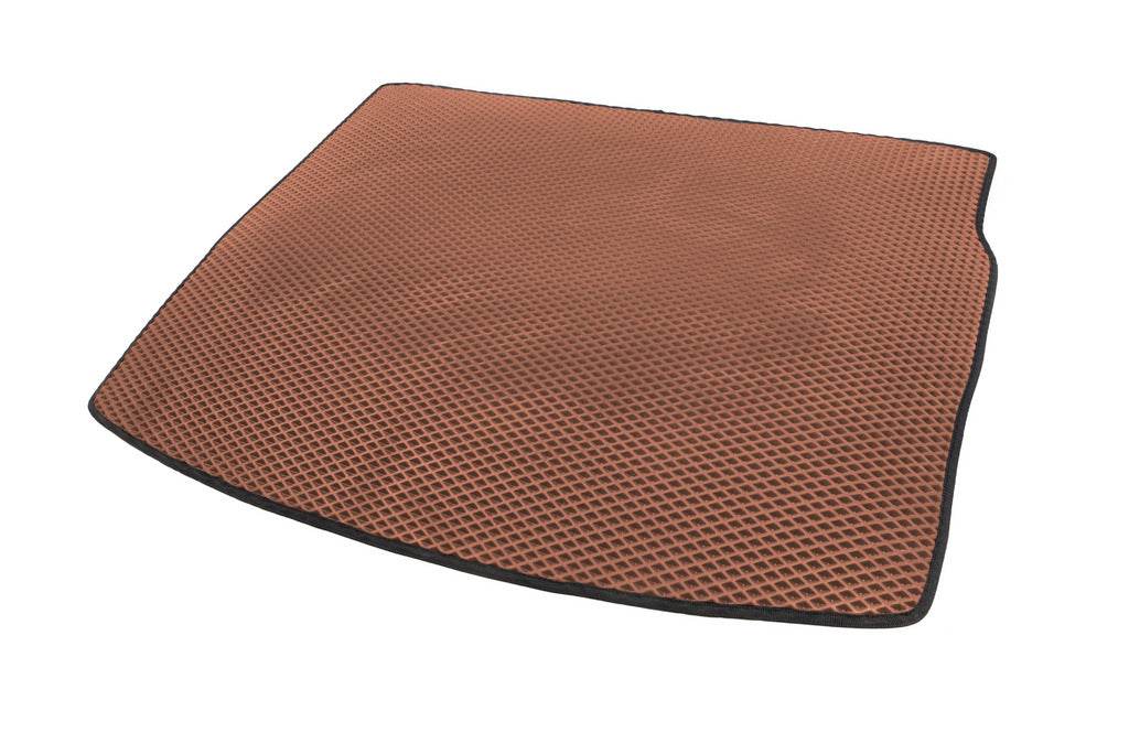 Trunk mat (EVA, Brown) SW for Renault Megane III 2009-2016 - Reelken Auto
