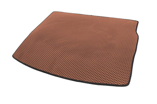 Trunk mat (EVA, Brown) SW for Renault Megane III 2009-2016 - Reelken Auto
