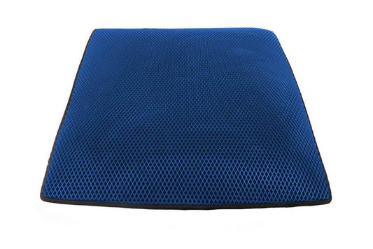 Trunk mat (EVA, Blue) for Mercedes ML W164 - Reelken Auto