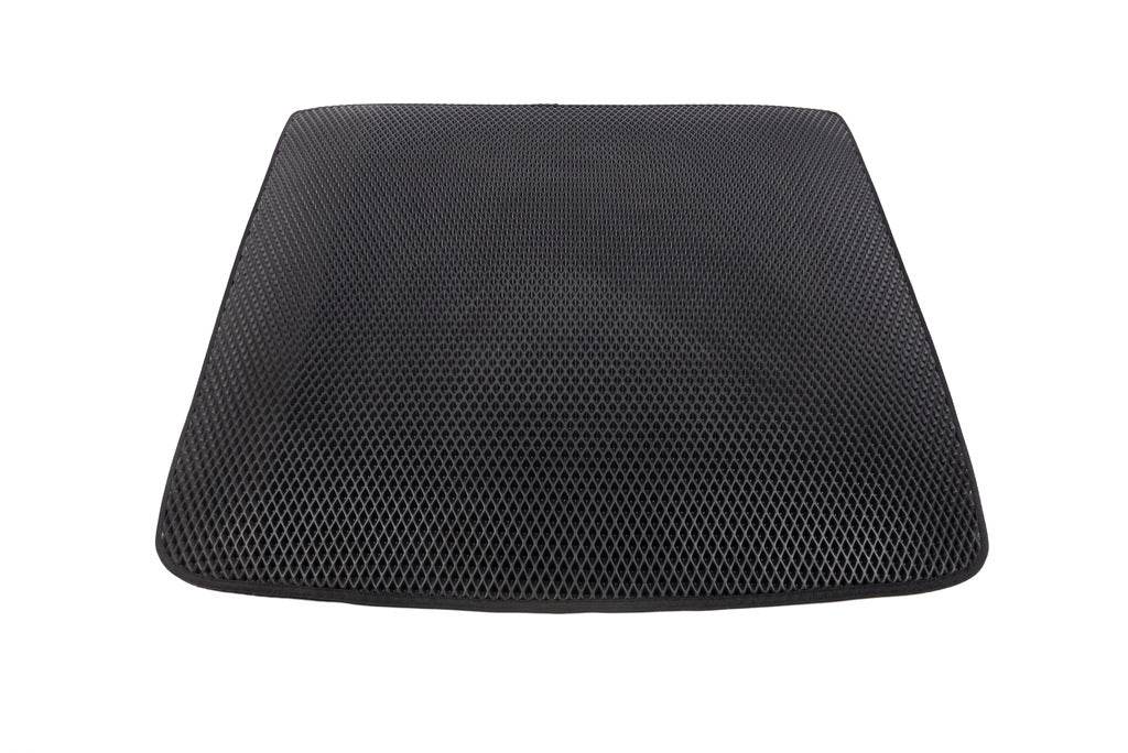 Trunk mat V1 (EVA, black) for Volkswagen Touareg 2002-2010 - Reelken Auto