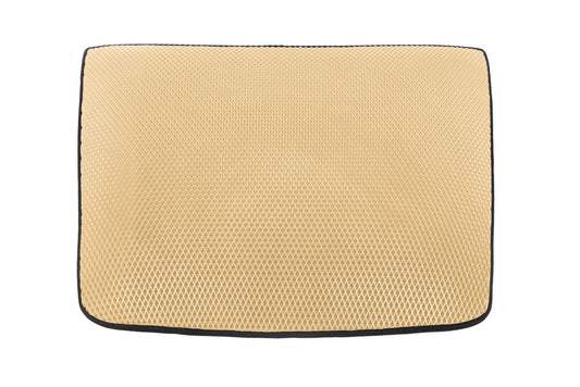 Trunk Mat V1 (EVA, Beige) for Volkswagen Touareg 2010-2018 - image 1