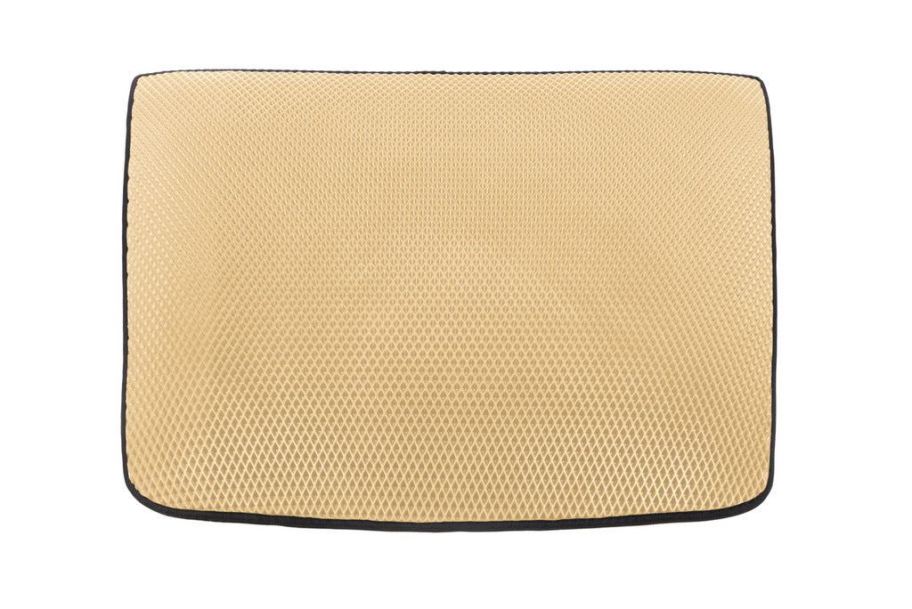 Trunk Mat V1 (EVA, Beige) for Volkswagen Touareg 2010-2018 - image 1