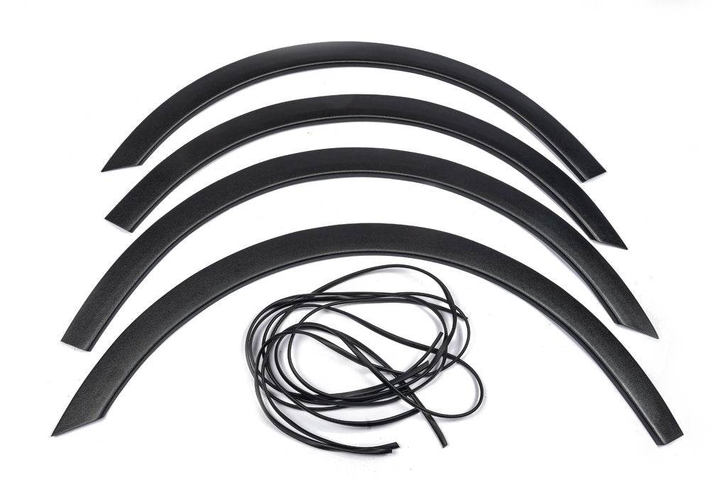 The pads on the arches (4 pieces, black) for Peugeot Expert 2007-2016 - Reelken Auto