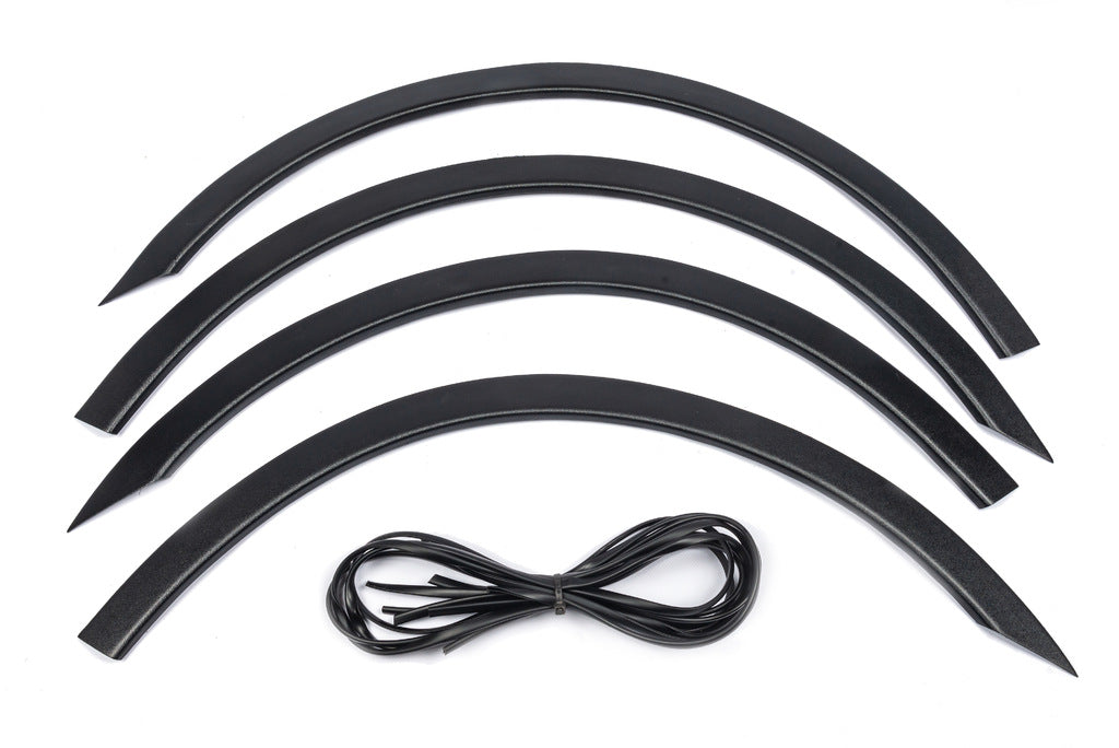 Fender flares (2001-2010, 4 pcs, black) for Volkswagen Sharan 1995-2010 - image 3