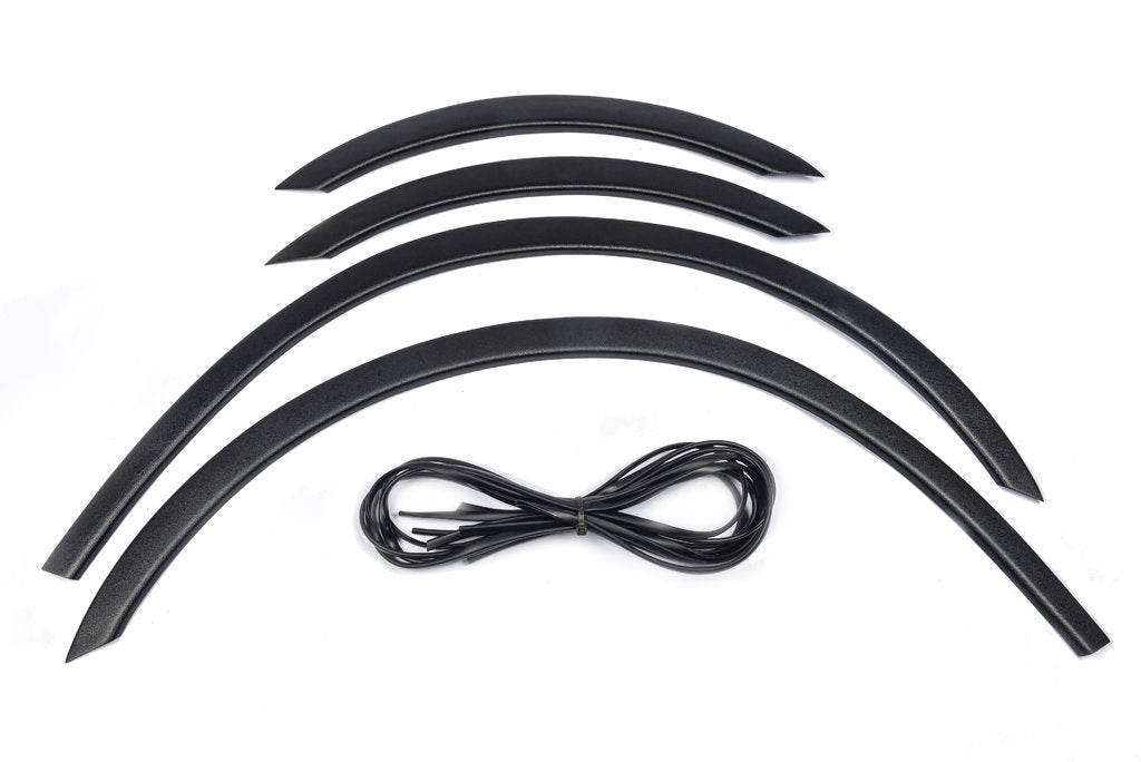 The pads on the arches (4 pieces, black) for Mercedes Viano 2004-2014 - Reelken Auto