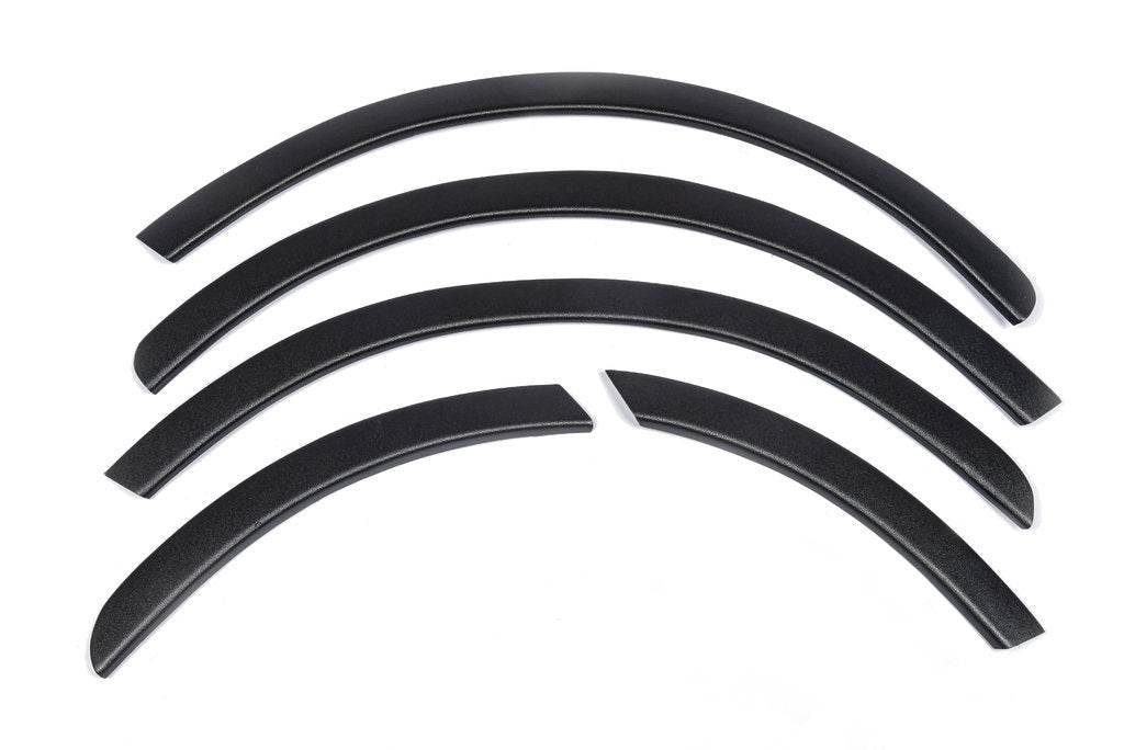 The pads on the arches (4 pieces, black) for Fiat Doblo I 2005-2010 - Reelken Auto