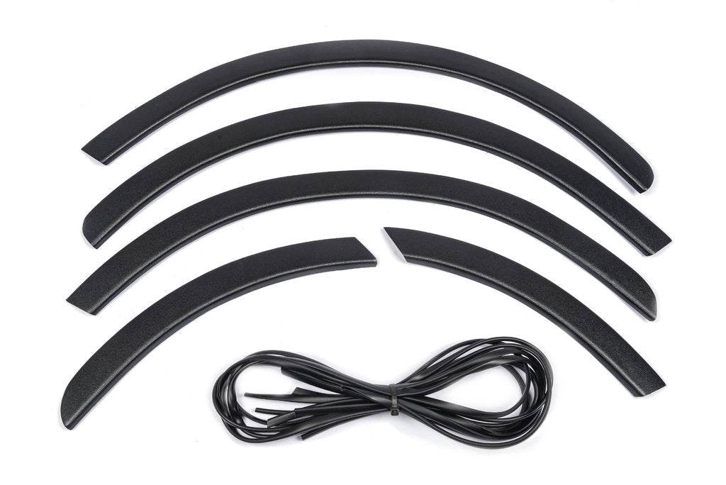 The pads on the arches (4 pieces, black) for Fiat Doblo I 2005-2010 - Reelken Auto