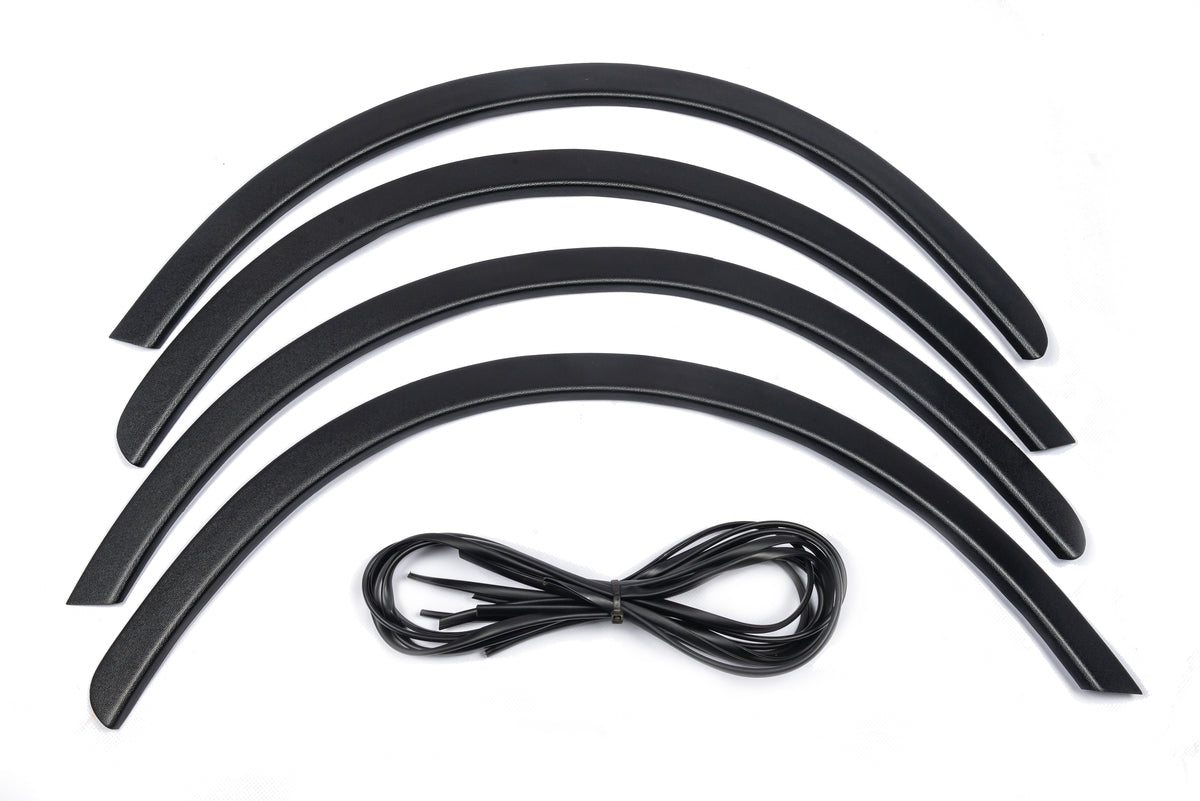 Arches (4 pieces, black) for Skoda Fabia 2000-2007 - image 1