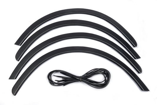 Fender flares (4 pcs, black) for Skoda Fabia 2000-2007 - image 1