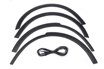 Lining on the wheel arches (4 pieces, black) for Opel Vivaro 2001-2015 - image 22