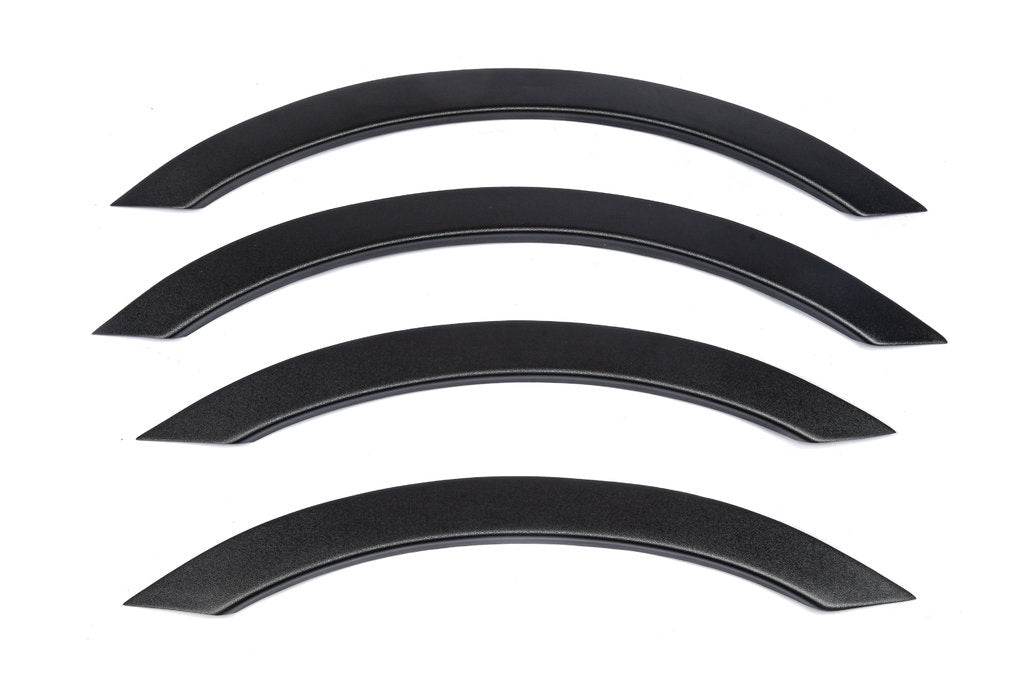Narrow arch pads (4 pcs, ABS, black) for Mercedes Sprinter W906 2006-2018 - Reelken Auto