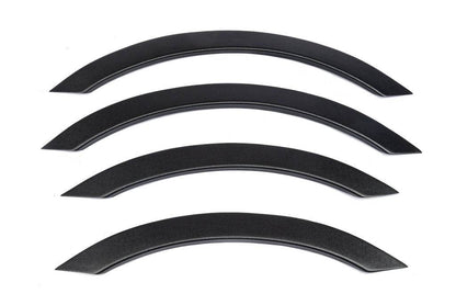 Narrow arch pads (4 pcs, ABS, black) for Mercedes Sprinter W906 2006-2018 - Reelken Auto