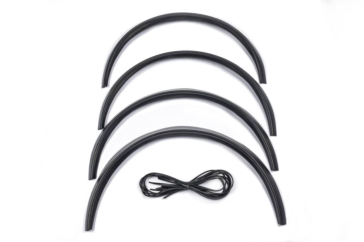 The pads on the arches (4 pieces, black) for Volkswagen Golf 2 - Reelken Auto
