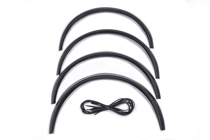 The pads on the arches (4 pieces, black) for Volkswagen Golf 2 - Reelken Auto