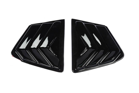 Covers for triangles of mirrors (2 pcs, ABS) for Honda Civic Sedan IX 2011-2016 - Reelken Auto