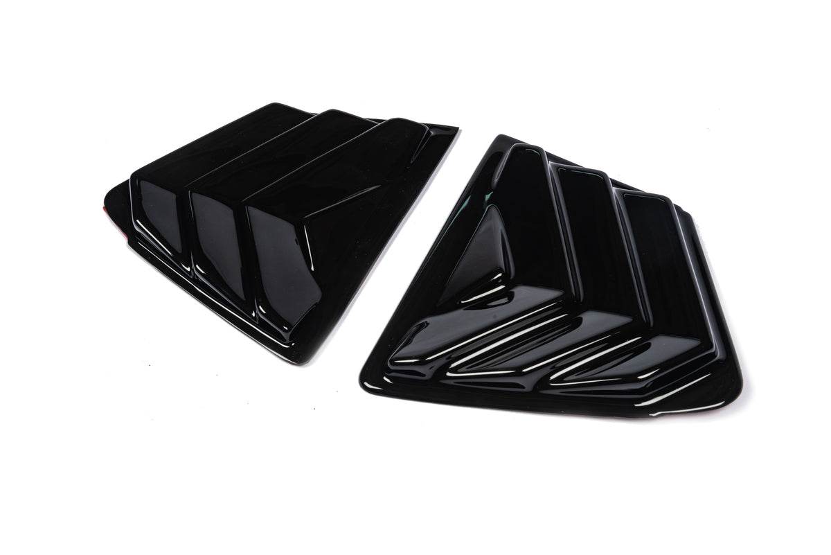 Covers for triangles of mirrors (2 pcs, ABS) for Honda Civic Sedan IX 2011-2016 - Reelken Auto