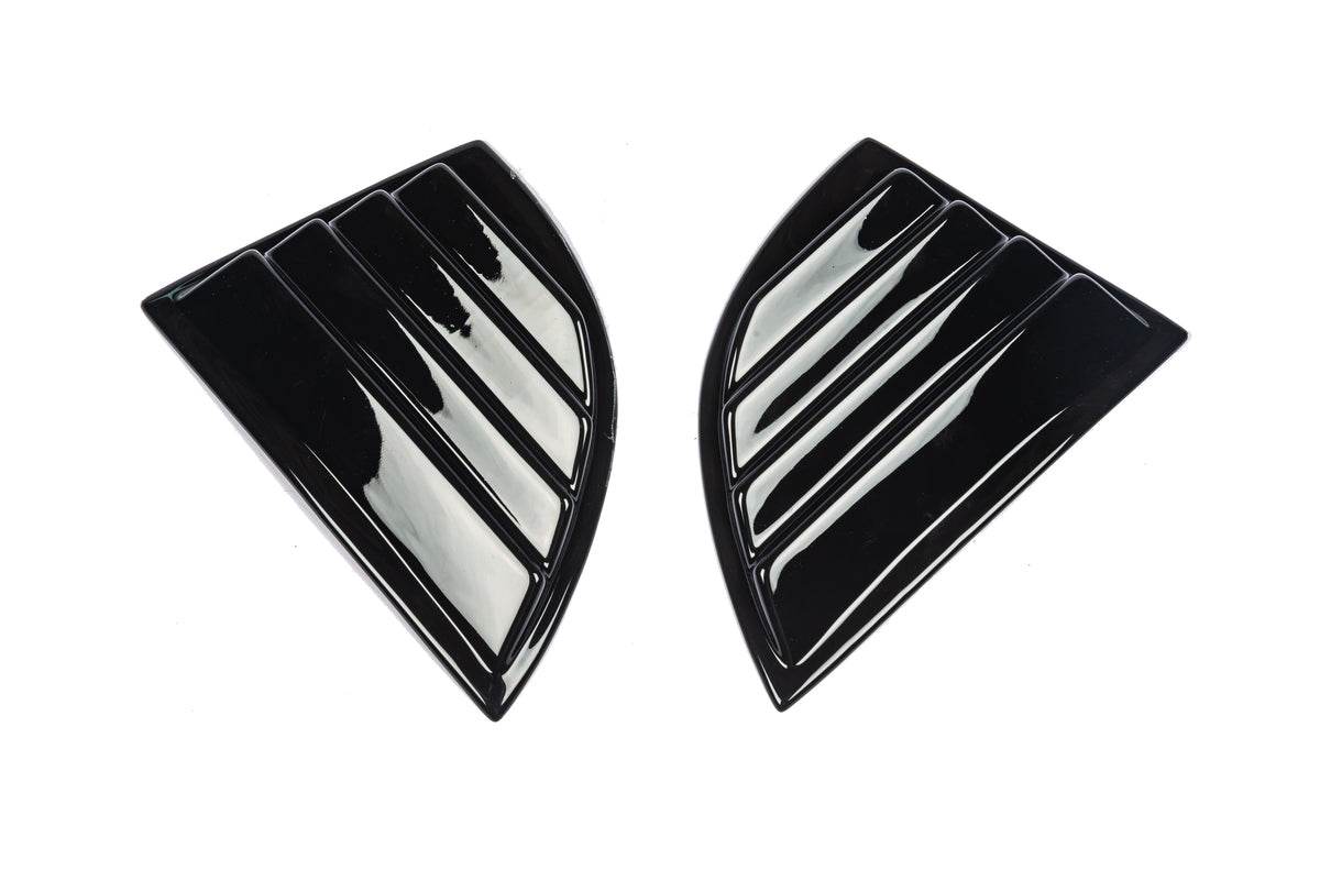 Covers for triangles of mirrors (2 pcs, ABS) for Honda Civic Sedan VIII 2006-2011 - Reelken Auto