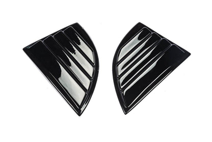 Covers for triangles of mirrors (2 pcs, ABS) for Honda Civic Sedan VIII 2006-2011 - Reelken Auto