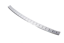 Rear Bumper Protector Carmos V1 (Avant, Stainless Steel) for Audi A4 B8 2007-2015 - image 1
