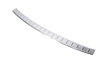 Rear Bumper Protector Carmos V1 (Avant, Stainless Steel) for Audi A4 B8 2007-2015 - image 1