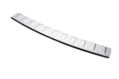 Rear bumper protector Carmos (SD, stainless steel) for BMW 3 Series F-30/31/34 2012-2019 - image 1