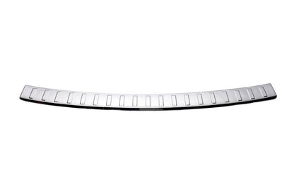 The overlay of steel on the rear bumper Carmos (stainless) for BMW X3 F-25 2011-2018 - Reelken Auto