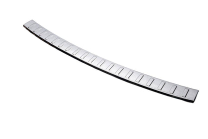 The overlay of steel on the rear bumper Carmos (stainless) for BMW X3 F-25 2011-2018 - Reelken Auto
