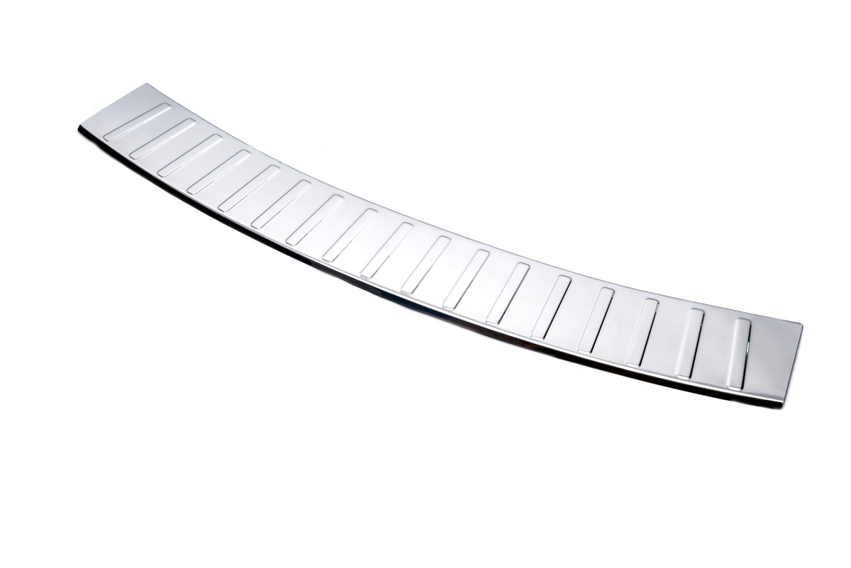 Rear bumper protector Carmos (SW, stainless steel) for Renault Megane II 2004-2009 - image 1