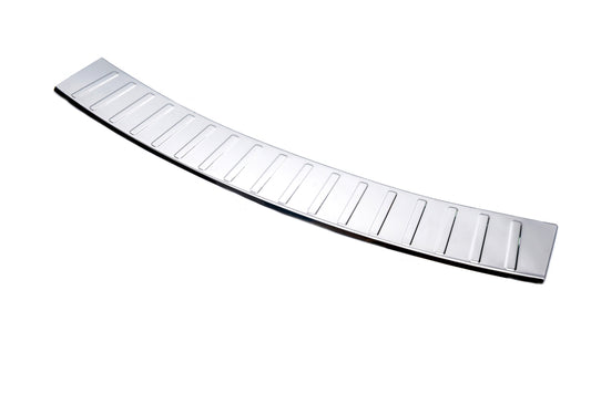 Rear bumper protector Carmos (SW, stainless steel) for Renault Megane II 2004-2009 - image 1