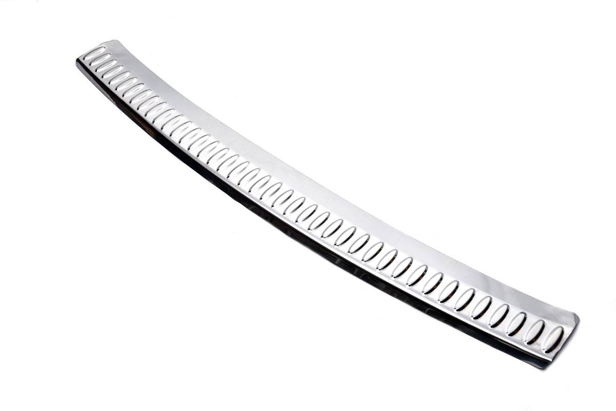 Rear bumper (stainless) for Lada Largus - Reelken Auto