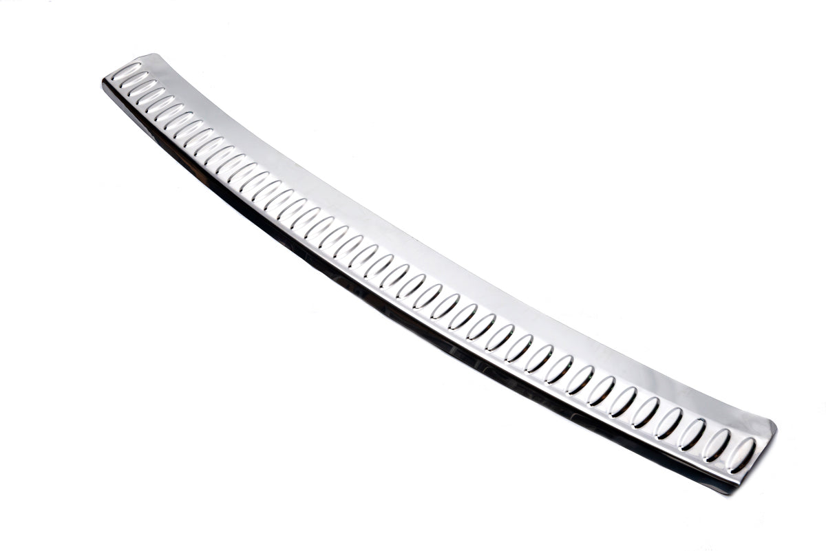 Rear Bumper Protector Carmos Stainless Steel for Renault Logan MCV 2005-2013 - image 2