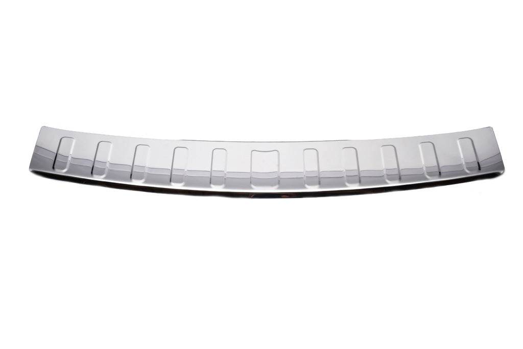 Rear bumper cover Carmos (Grand, stainless) for Renault Scenic/Grand 2009-2016 - Reelken Auto