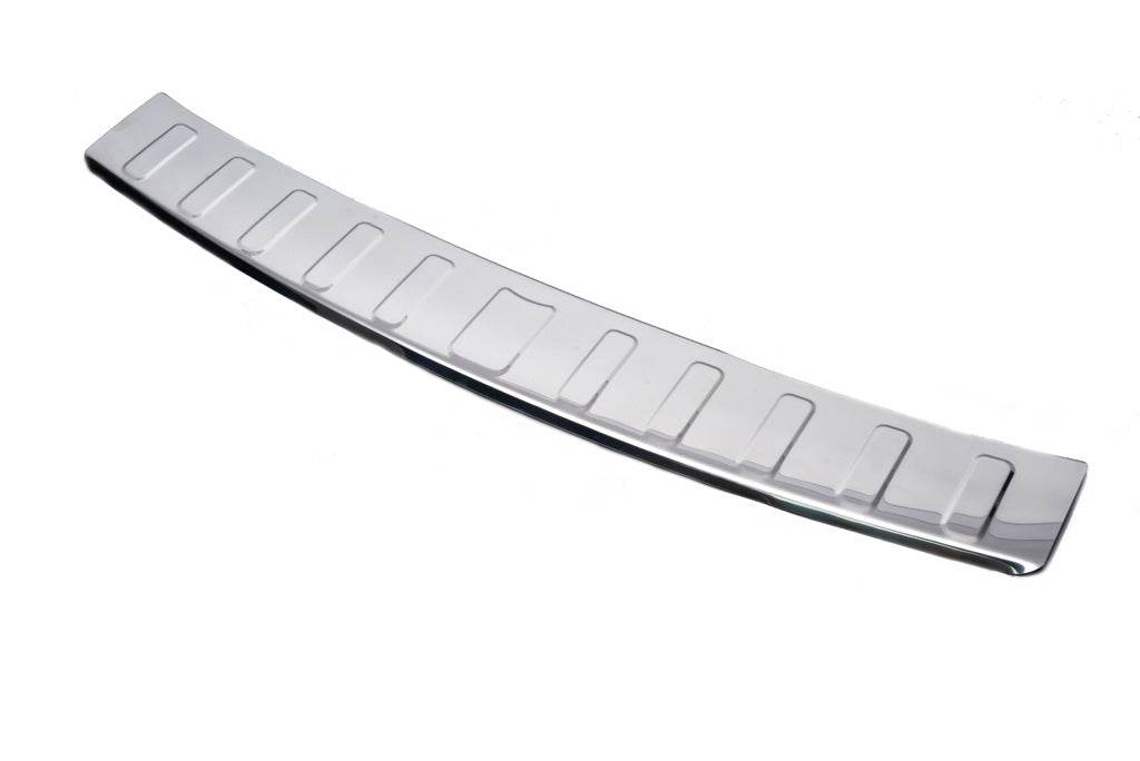 Rear bumper cover Carmos (Grand, stainless) for Renault Scenic/Grand 2009-2016 - Reelken Auto