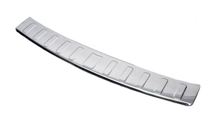 Rear bumper cover Carmos (Grand, stainless) for Renault Scenic/Grand 2009-2016 - Reelken Auto