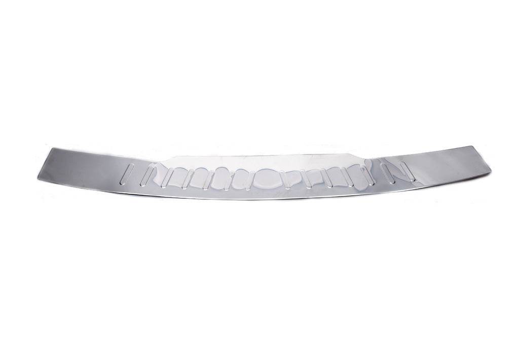 Rear bumper Carmos (stainless) for Dacia Logan MCV 2013-2020 - Reelken Auto
