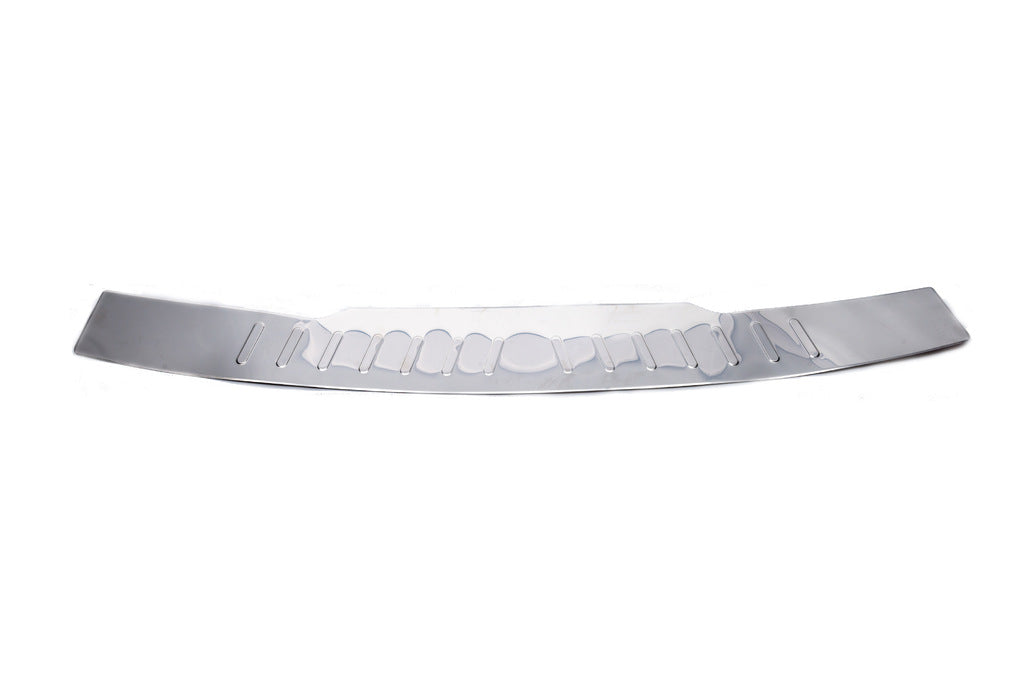 Rear Bumper Protector Carmos Stainless Steel for Renault Logan MCV 2013-2022 - image 4