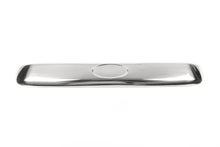 Chrome trim above license plate (fits on original, with logo cutout, stainless steel) for Ford Connect 2002-2006 - image 2