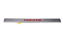 LED Trim Above License Plate (Stainless Steel) for Fiat Ducato 2006-2025 - image 1