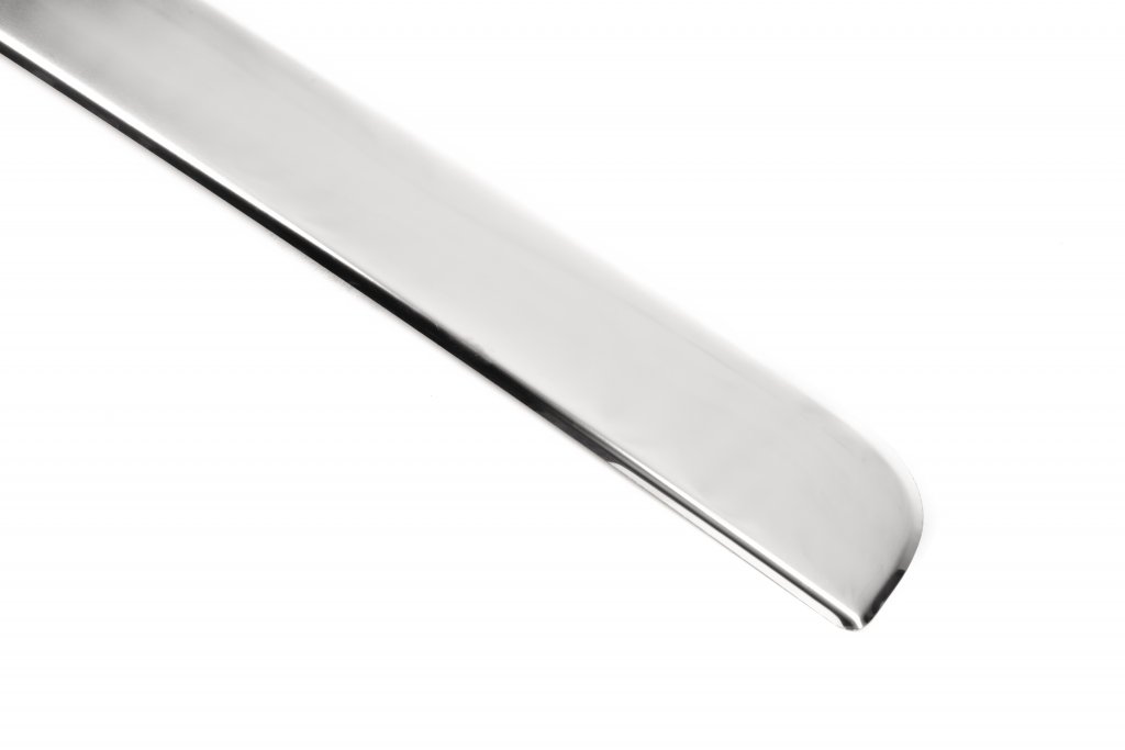 Bar above the number for the Lyada door (without inscription, stainless steel) for Volkswagen T5 Transporter 2003-2010 - image 4
