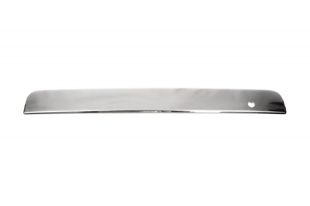 Chrome trim above license plate for swing doors (stainless steel) for Volkswagen T5 Transporter 2003-2010 - image 3