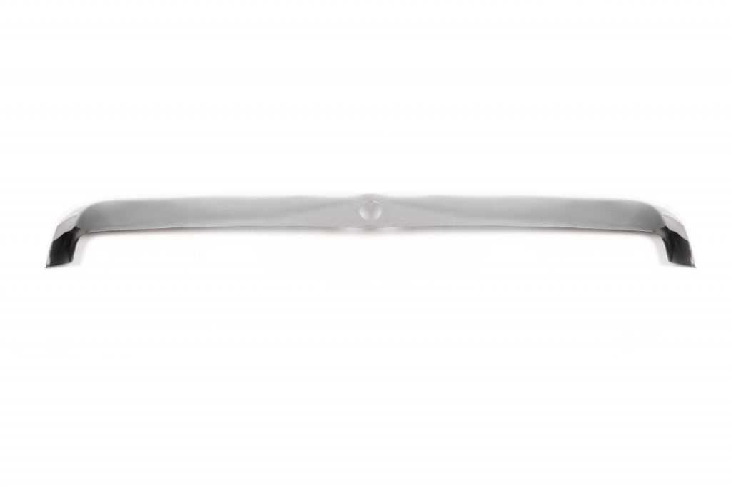 Upper stainless steel trim above license plate for Dacia Duster 2008-2018 - image 2
