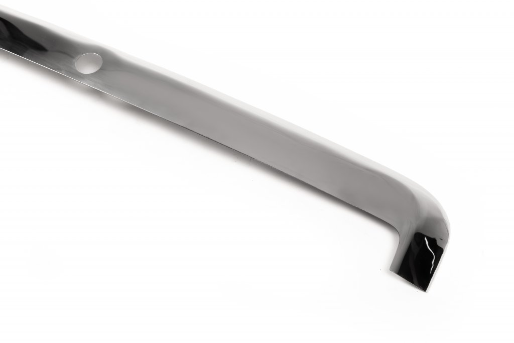 Upper stainless steel trim above license plate for Dacia Duster 2008-2018 - image 3